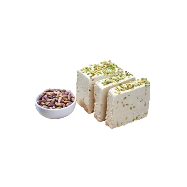 KOSKA Chałwa Sezamowa Z Orzechami Pistacjowymi  400GR - obrazek 2