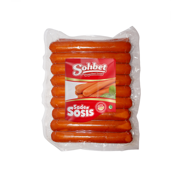 Sohbet Sade Sosis 500 g.