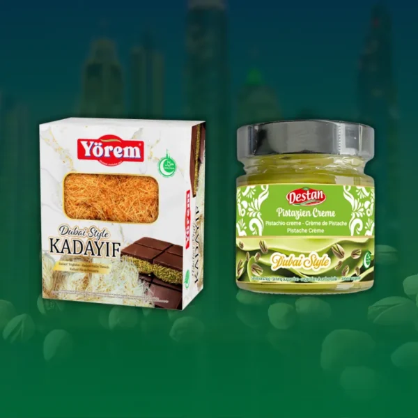 Kadayif Gotowy do spożycia 500gr - Krem Pistacjowy