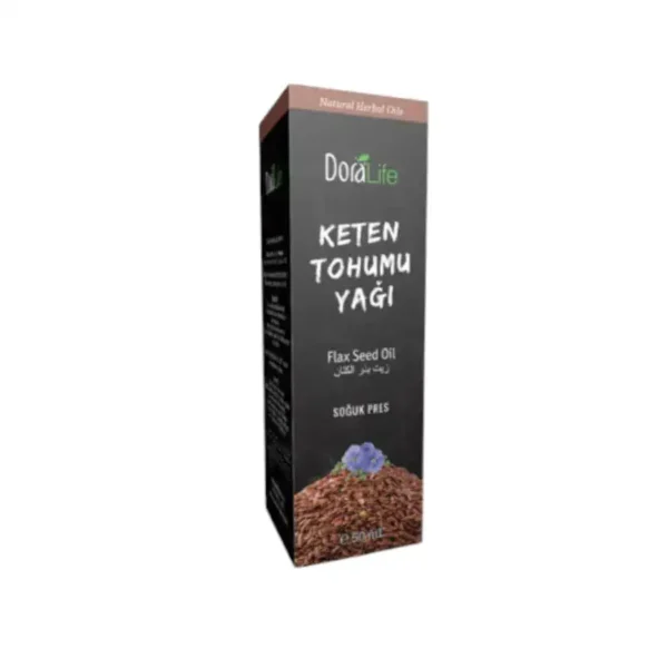 DORALIFE KETEN TOHUMU YAGI OLEJ LNIANY 50 ml